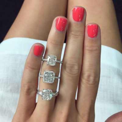 Ring Concierge Cushion Cut Micro Pav&eacute; Engagement Ring Review